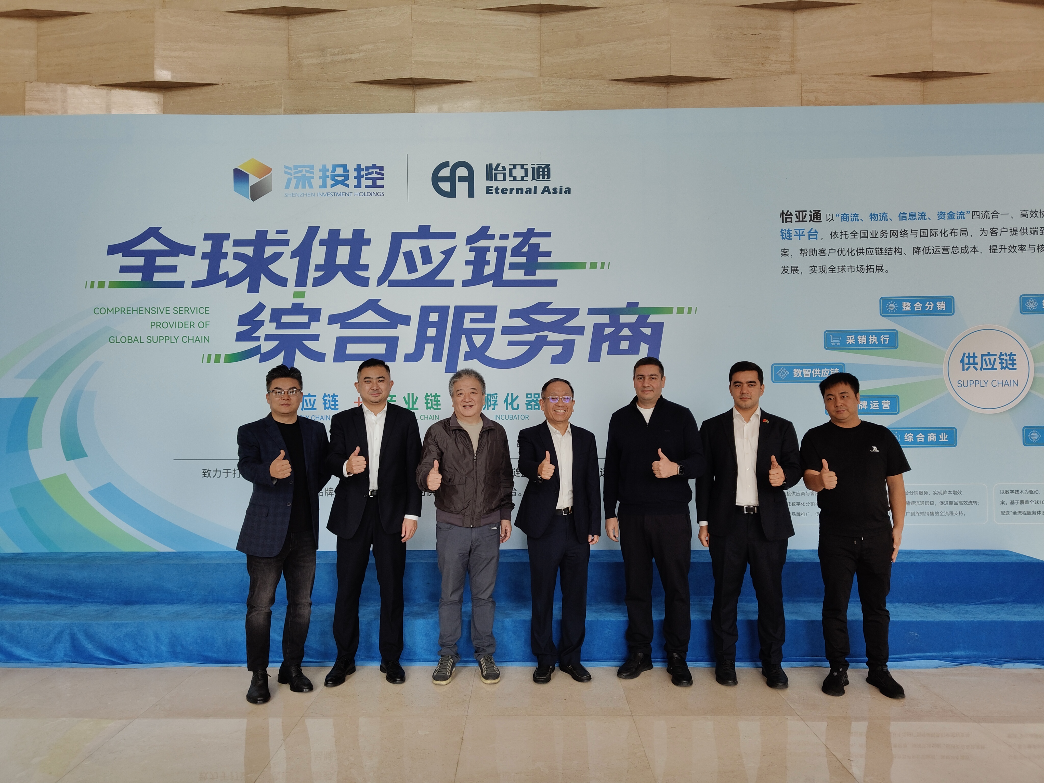 土库曼斯坦交流中心莅临壹号娱乐-com，共商中土“一带一路”供应链新通道